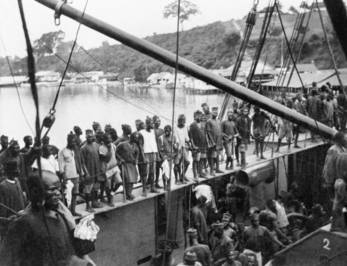 3rd nigerians hmt mendi nov 1916 iwm q15435