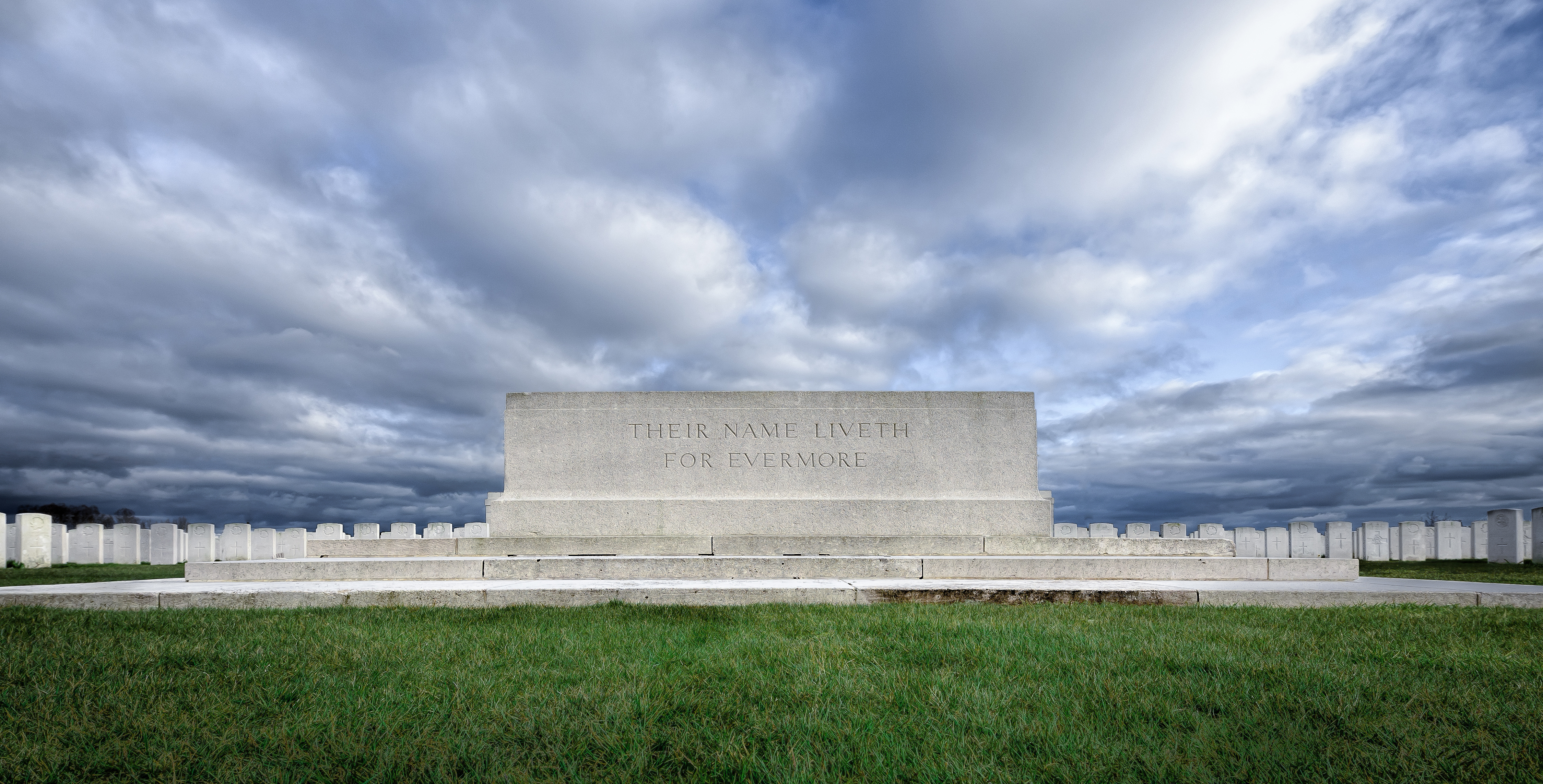 Stone Of Remembrance Passchendaele New British