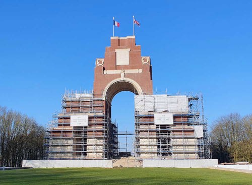 thiepval monument scaffold