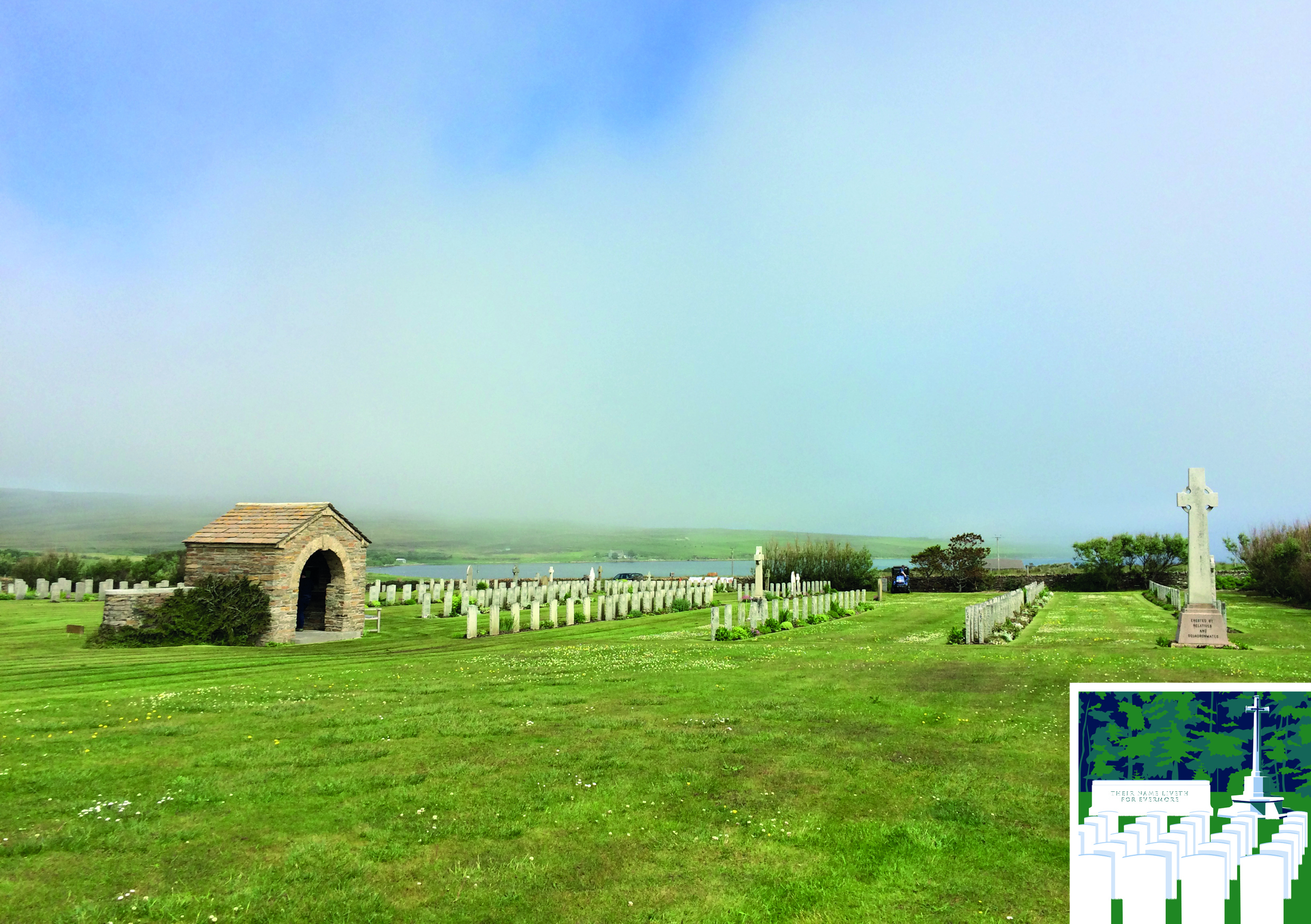Lyness Royal Naval Cemetery 