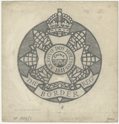 pembroke dock border regt hss badge drawing resize