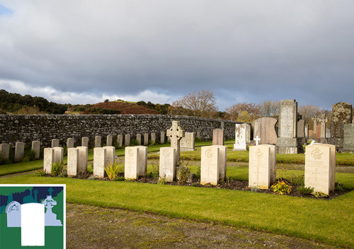 oban pennyfuir cemetery with icon 3700