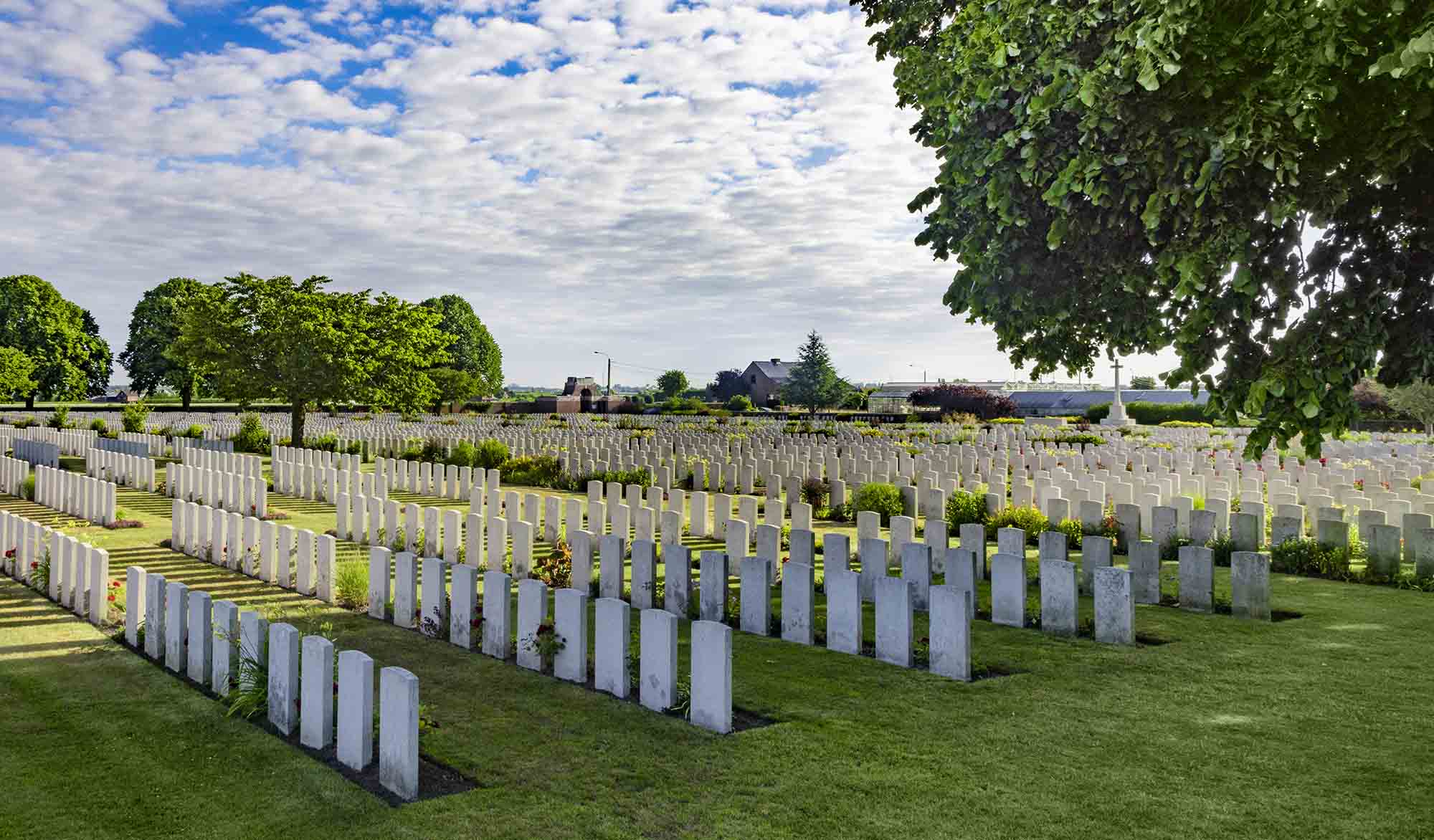 Burial service for Lance Corporal Claude Stanley Dell of 5th Battalion The Yorkshire Regiment