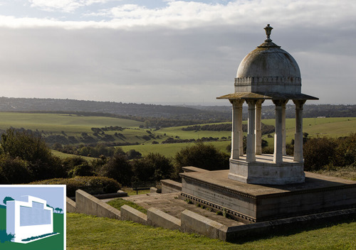 patcham down memorial with icon 4700