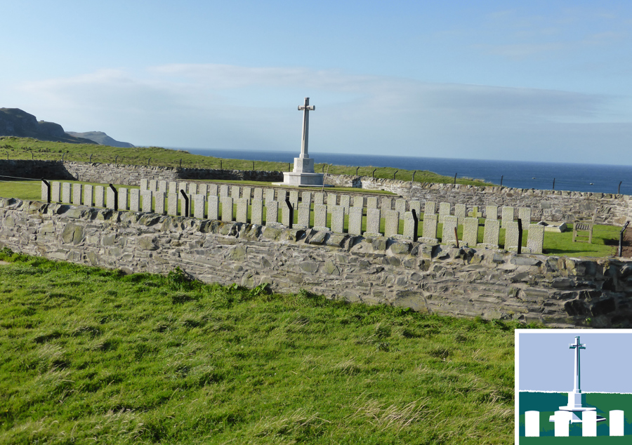 b3 kilchoman military cemetery with icon 5
