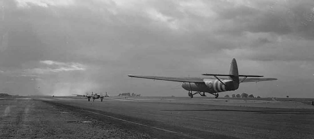 glider take off