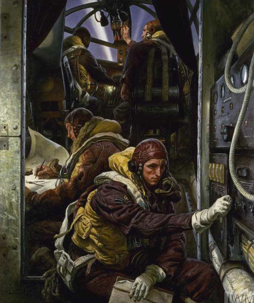 Take Off © Laura Knight. IWM ART LD 3834