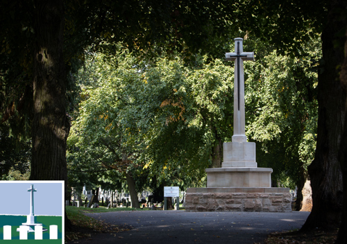 newark upon trent cemetery with icon 5