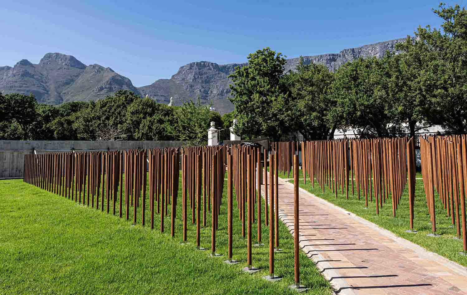 The site of the new Cape Town memorial