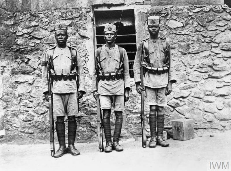 Men Of The KAR IWM in Kenya