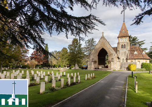 stratford upon avon cemetery with icon 2700