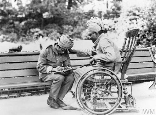 indian army wounded at brighton 1915 iwm