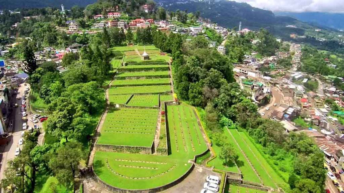 kohima aerial view