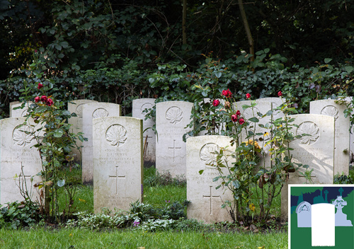 nunhead all saints cemetery with icon 3700