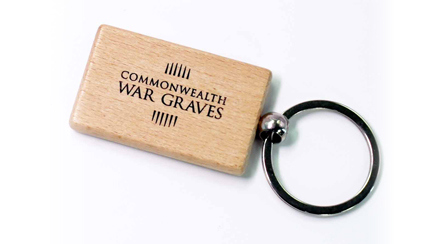 CWGC Wood Keyring