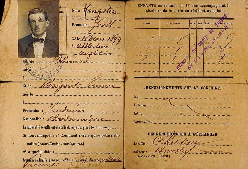 kingston identity card