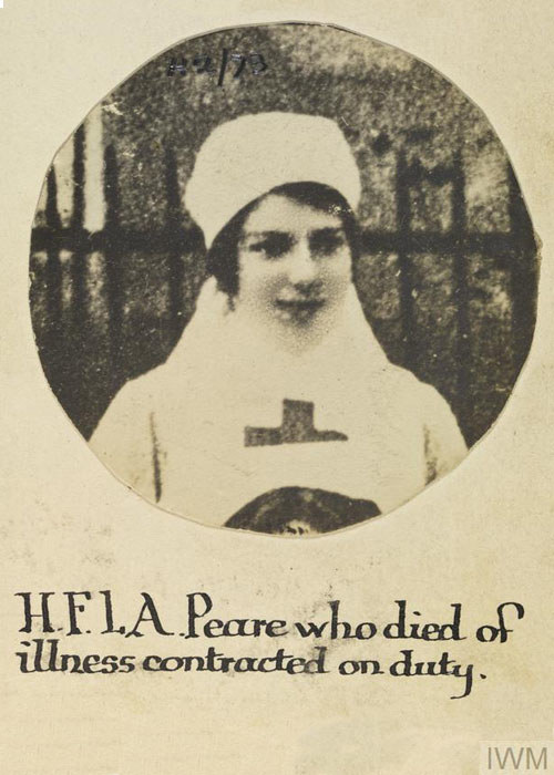 Photo of Nurse Hilda Florence Letitia Peare